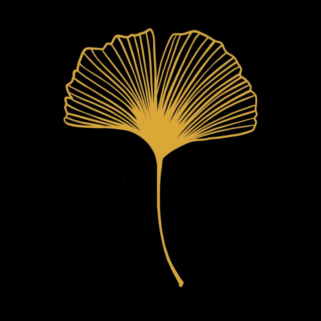 our story ginkgo logo
