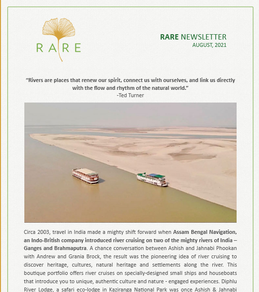RARE Newsletter | Vol 40 | Two Rivers & A Sail Story